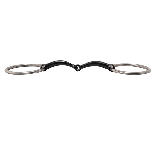 Sweet Mouth Loose Ring Snaffle Bit w/75mm Rings