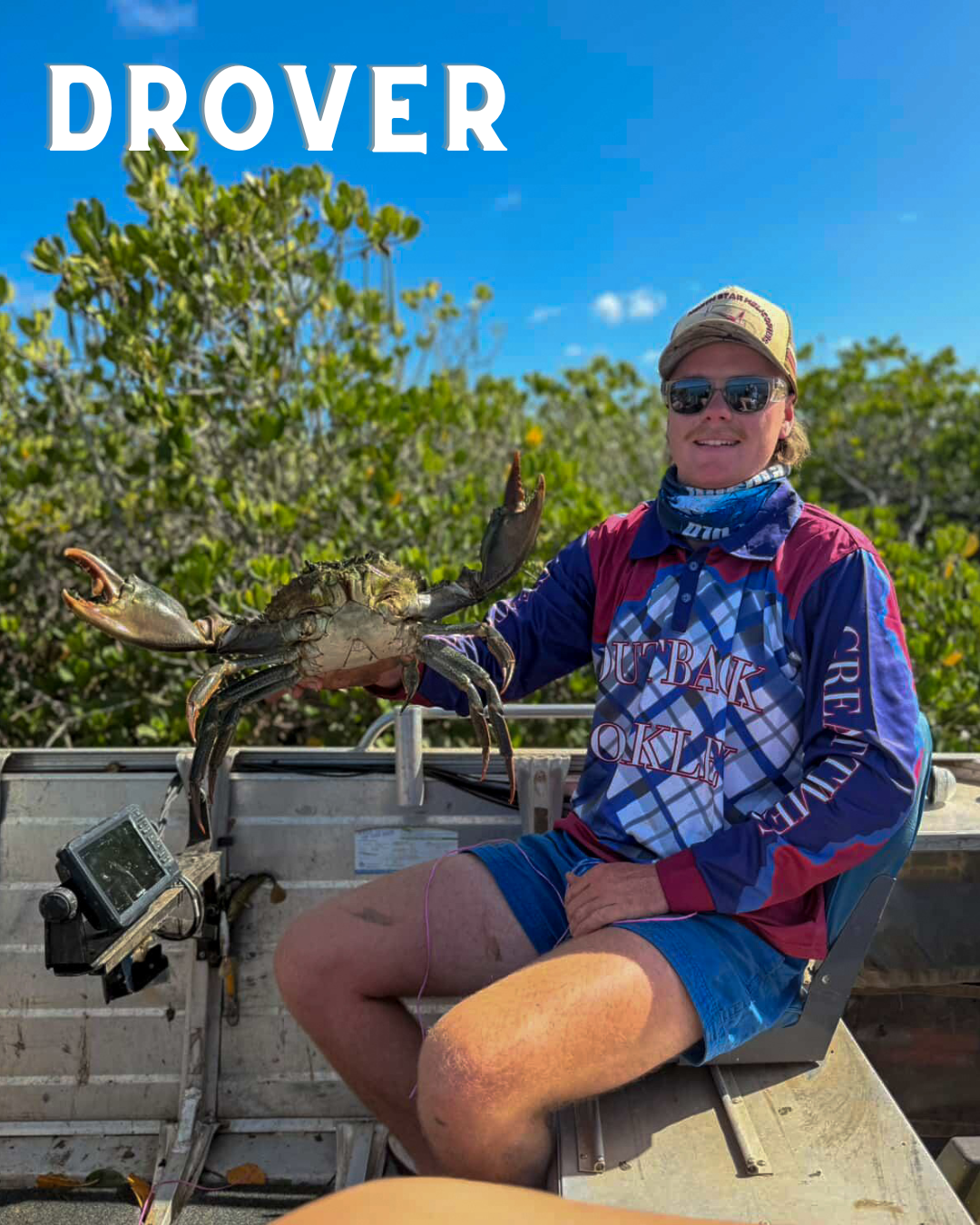 Outback Oakley Adults Fishing Shirt - Drover