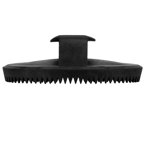Rubber Curry Comb - Black
