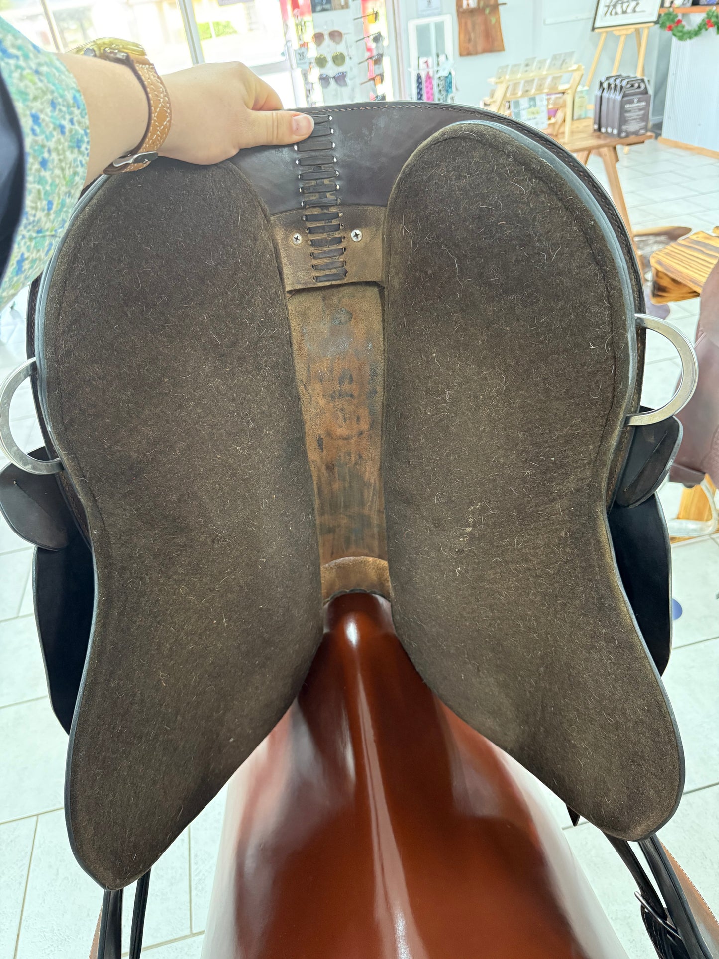 Kent Saddlery 15" Station Special Western Drafter