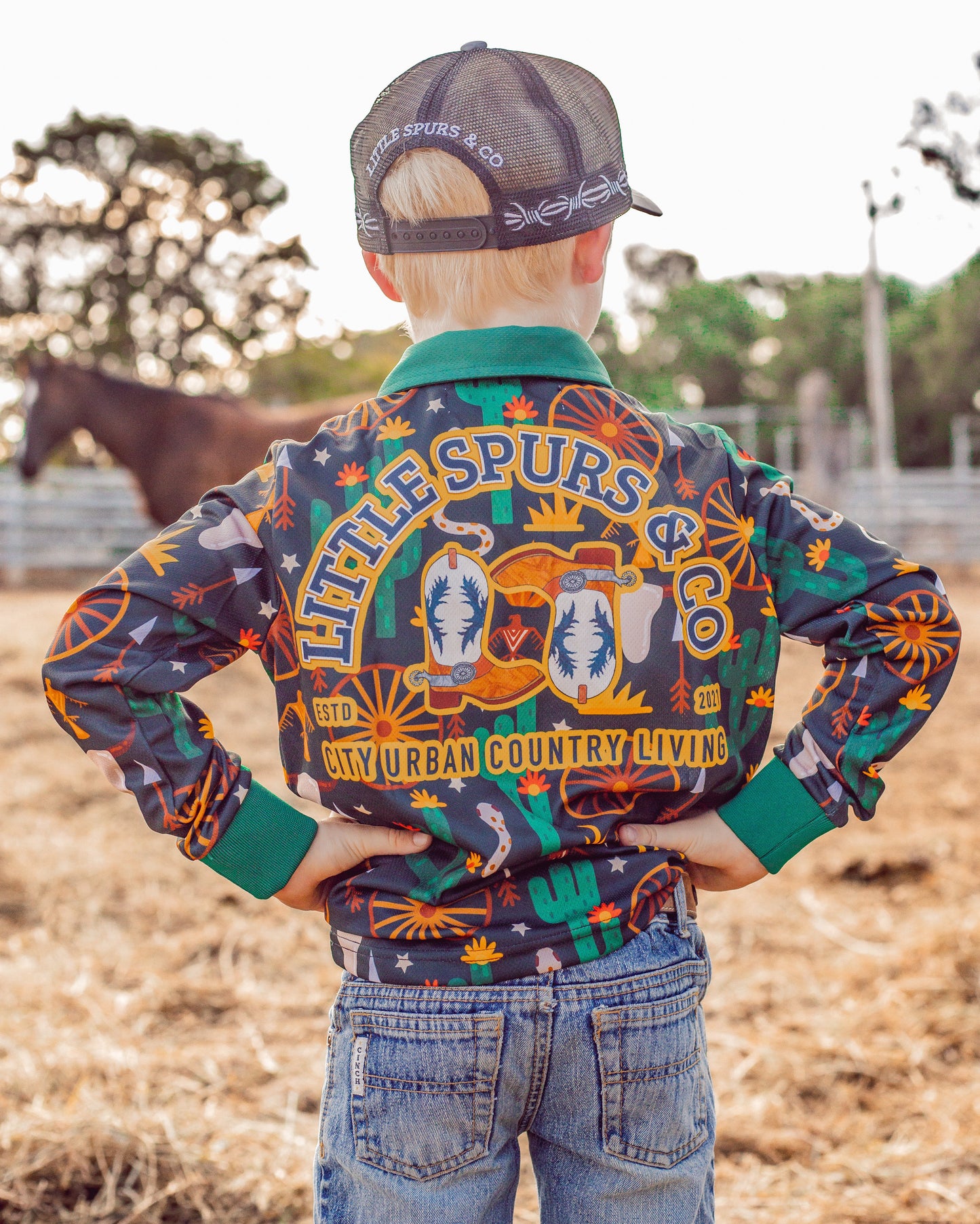 Boys Sun Shirt - The Outback