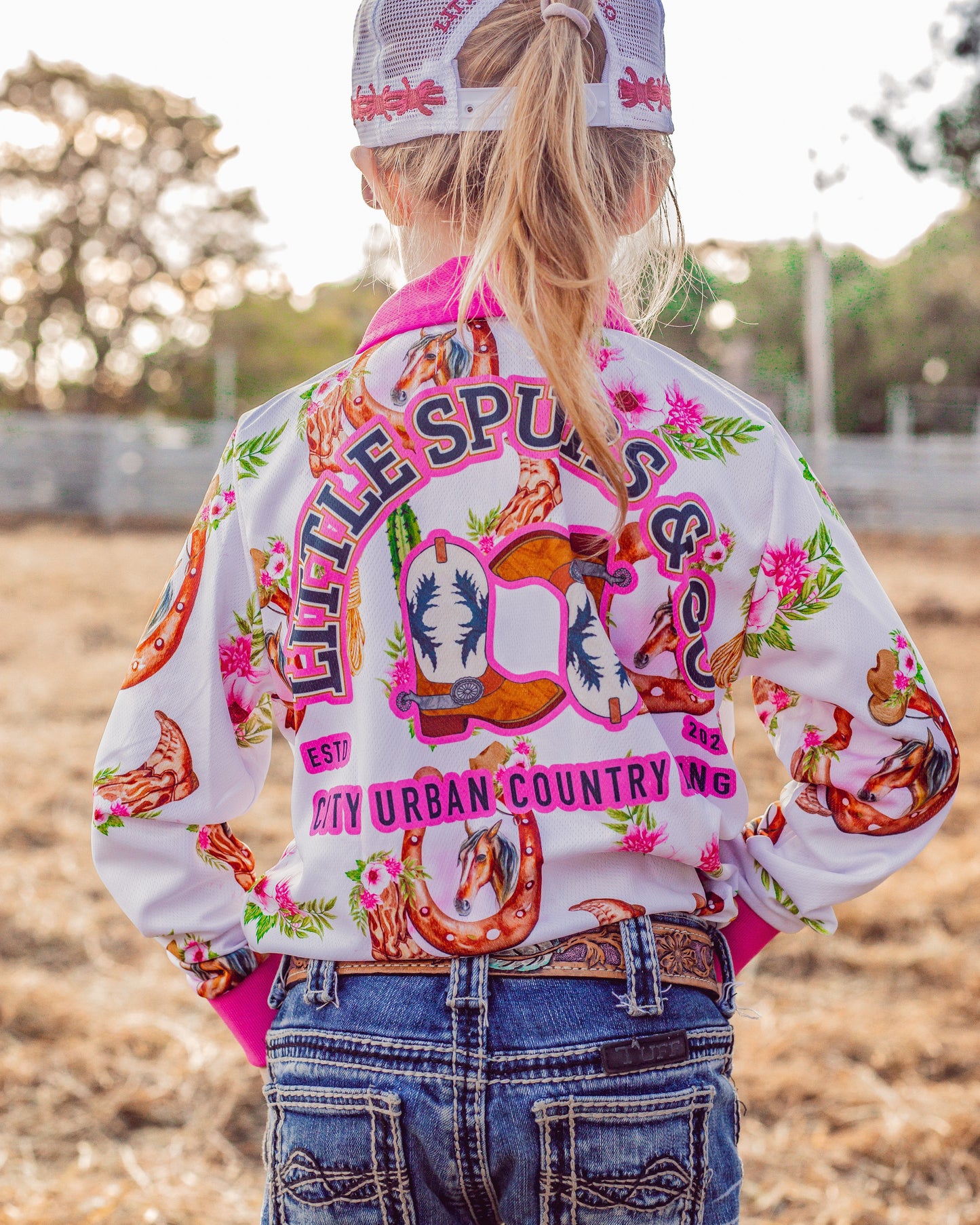 Girls Sunshirt - Horseshoe