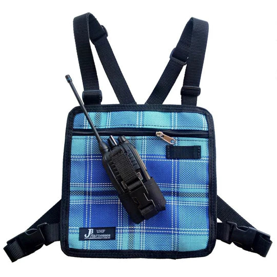 JB UHF Chest Harness - Kids Blue