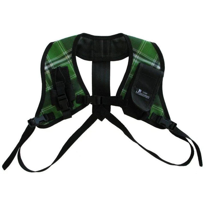 JB UHF Double Shoulder Harness - Kids Green