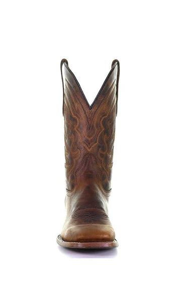Circle G Men's Boot - Wide Sq Toe - Brown