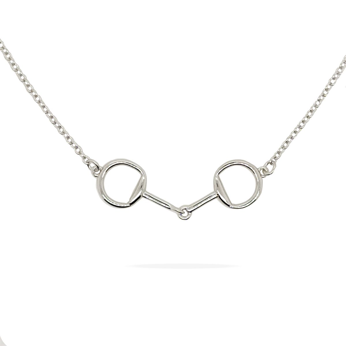 Mountain Creek Jewellery - S/S Snaffle Bit Pendant & Chain