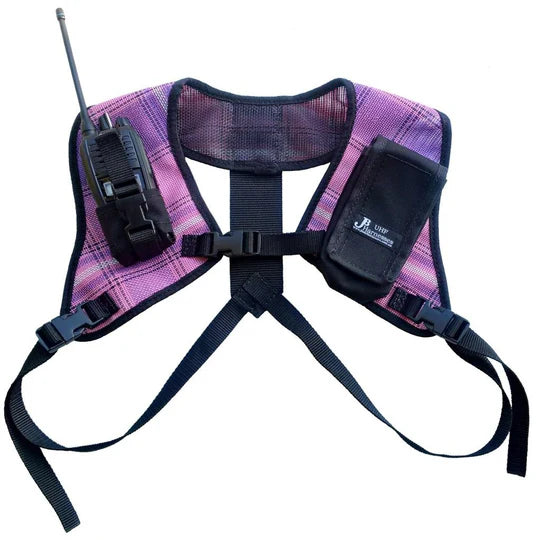 JB UHF Double Shoulder Harness - Adult Pink