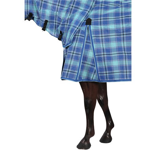 Kool Master PVC Shade Mesh Horse Rug Combo - Blue