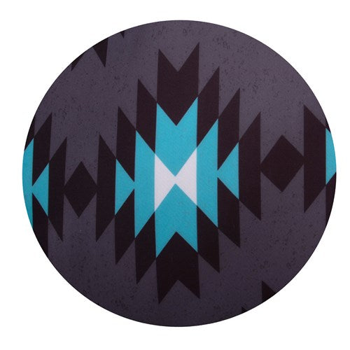 Kozy Lycra Tie In Tail Bag - Aztec/Turquoise