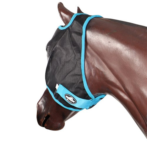 Showmaster Black Mesh Fly Mask - Full