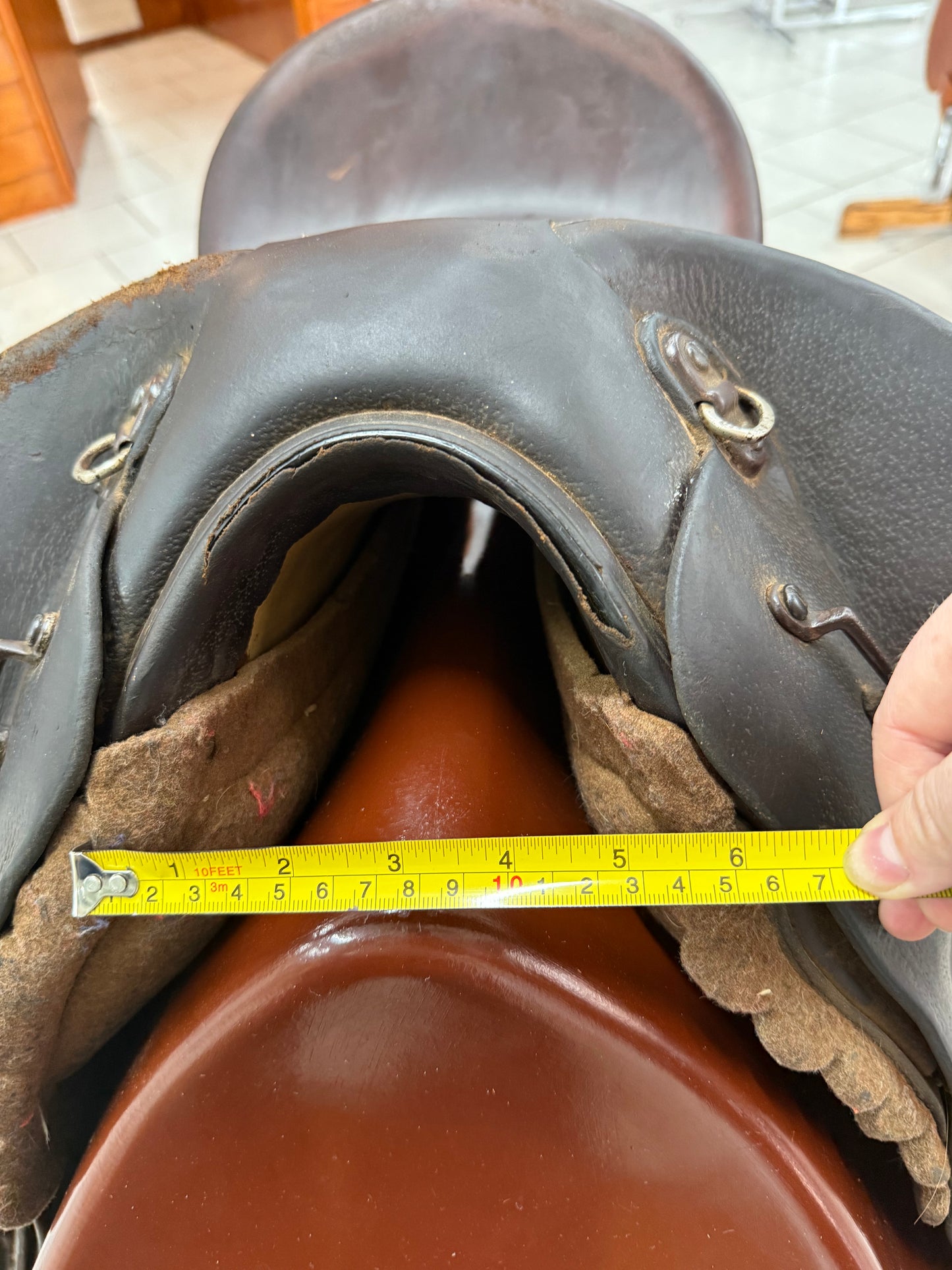 Syd Hill Poley Stock Saddle