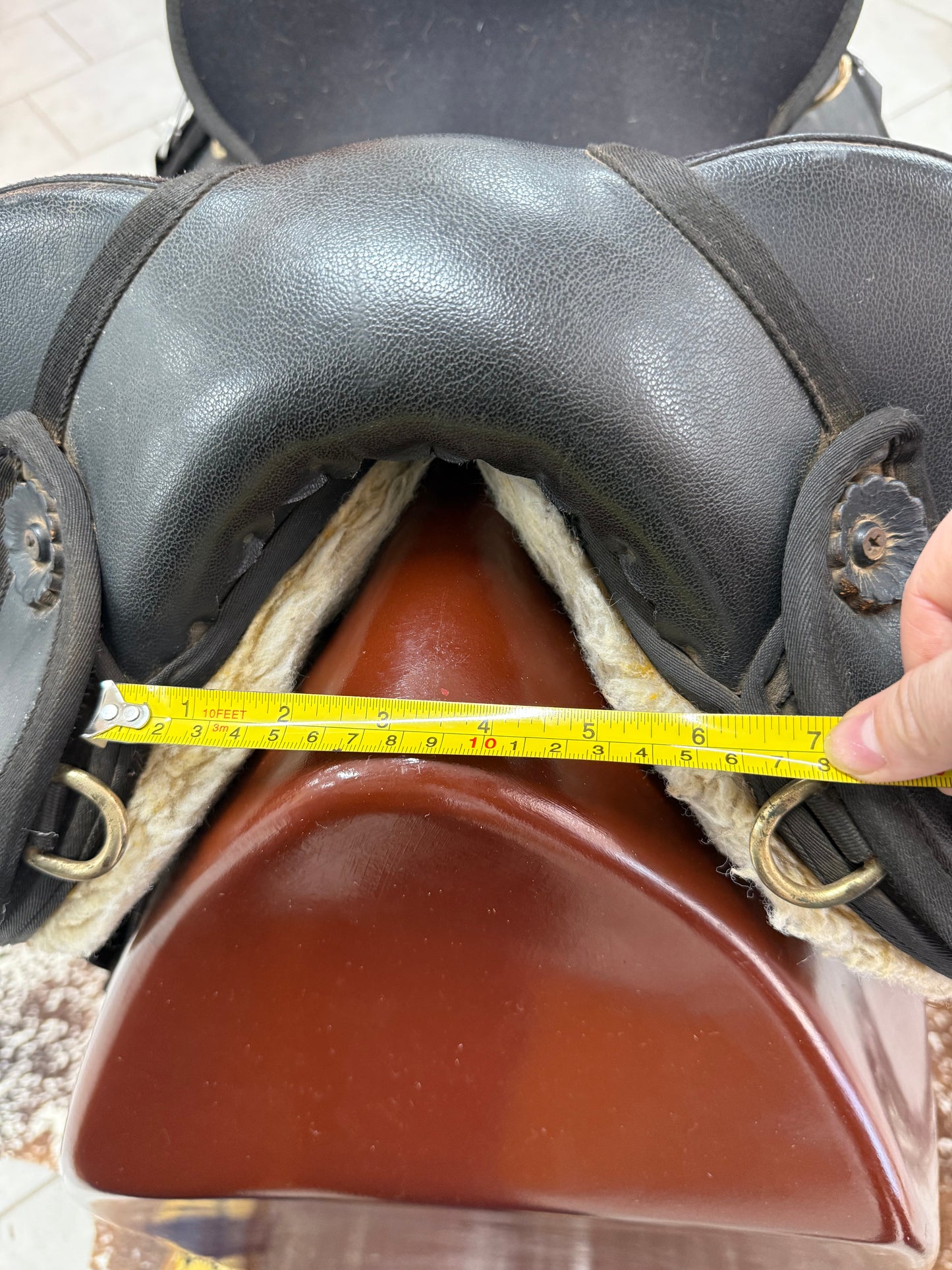 Syd Hill Half Breed Saddle - Non Adjustable Tree