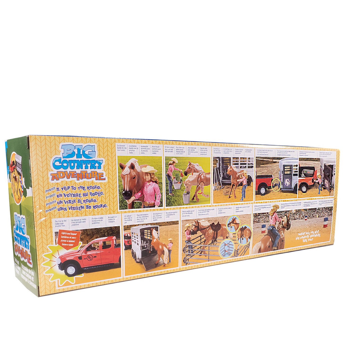 18 Piece Truck & Trailer Playset