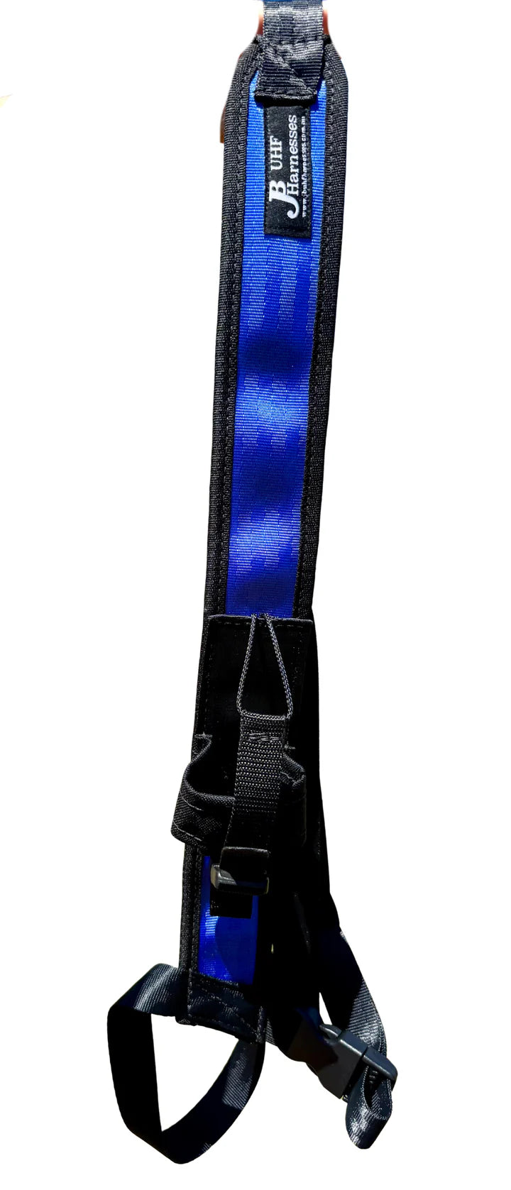 JB UHF Single Shoulder Harness - Adult Blue