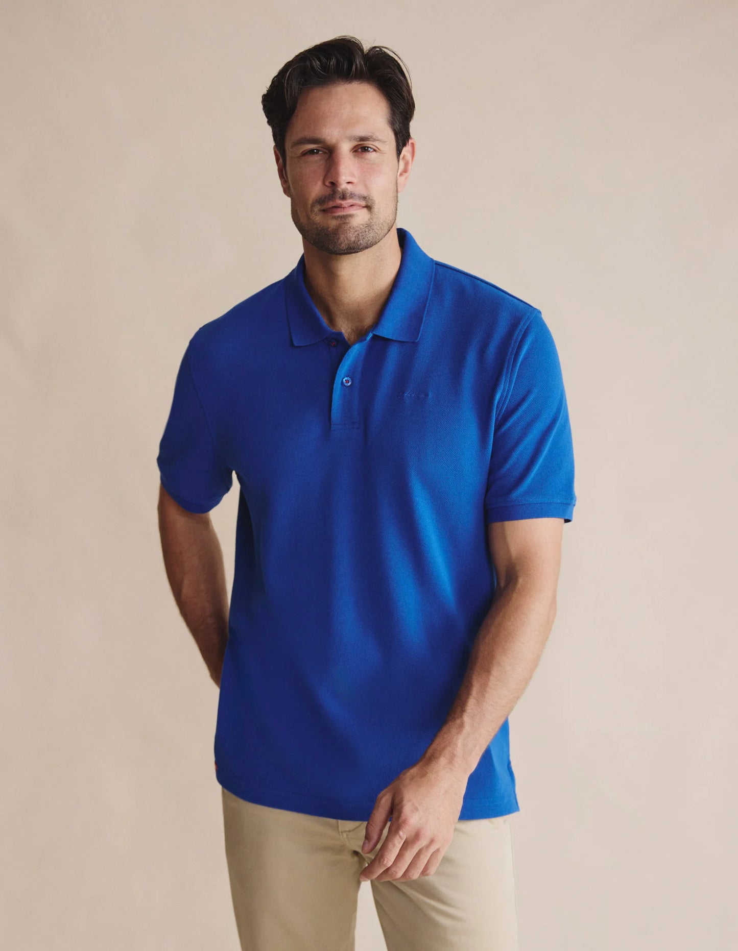 S. Kidman Men's Patterson Polo - Blue