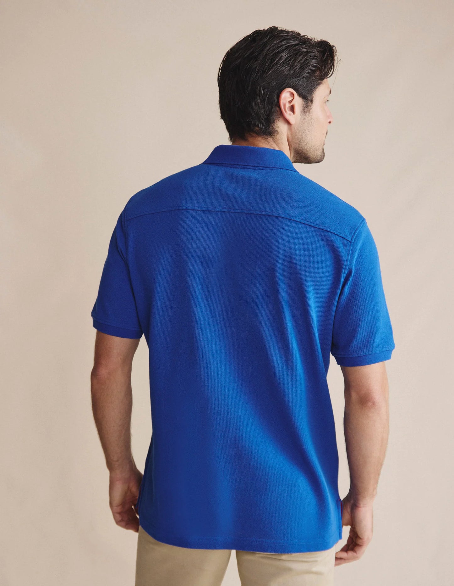 S. Kidman Men's Patterson Polo - Blue