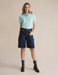 S. Kidman Women's Parkes Polo - Sky Blue