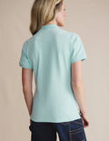 S. Kidman Women's Parkes Polo - Sky Blue