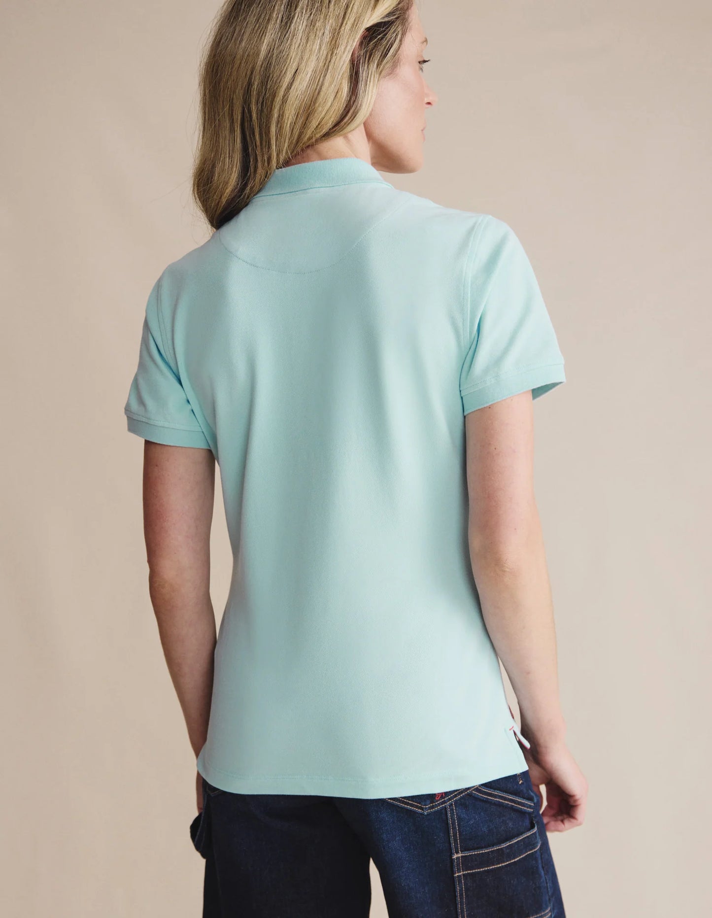 S. Kidman Women's Parkes Polo - Sky Blue