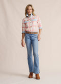 S. Kidman Camfield Half Placket Work Shirt - Pale Pink