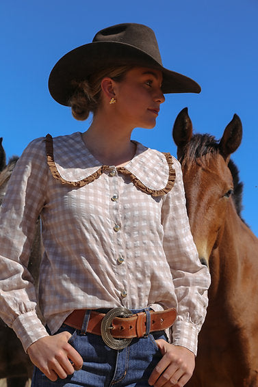 Reba Check Fun Gal - Relaxed Fit