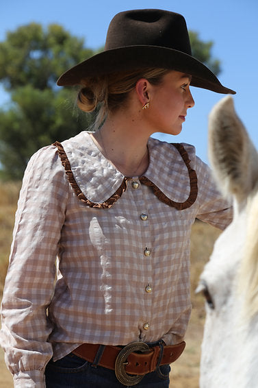 Reba Check Fun Gal - Relaxed Fit