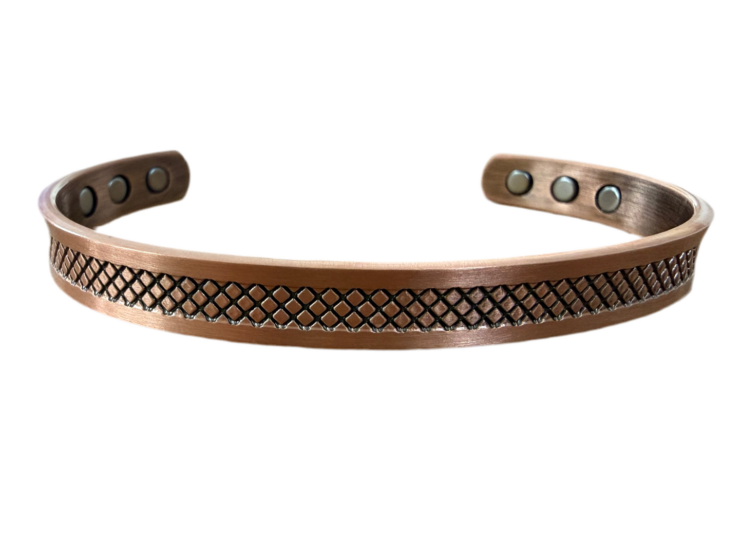 Copper Band - Check Pattern
