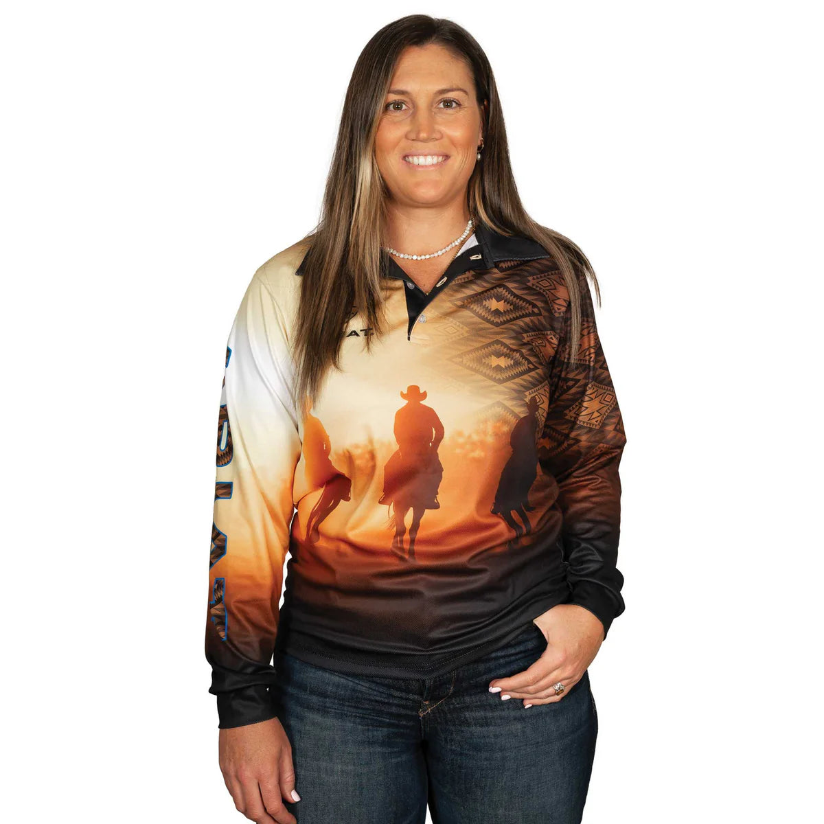 Ariat Adult Rodeo Roper Fishing Shirt