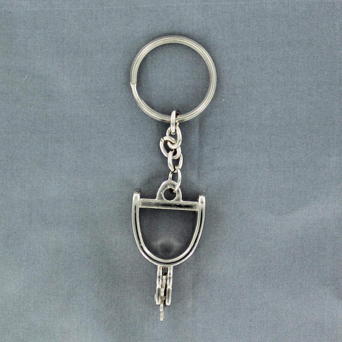 Spur Keyring - Silver
