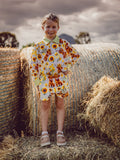 Highland Sunflower Shorts - Kids & Teens