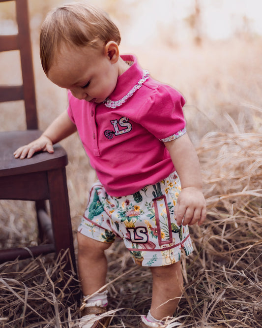 Kids Cactus N Boots Shorts
