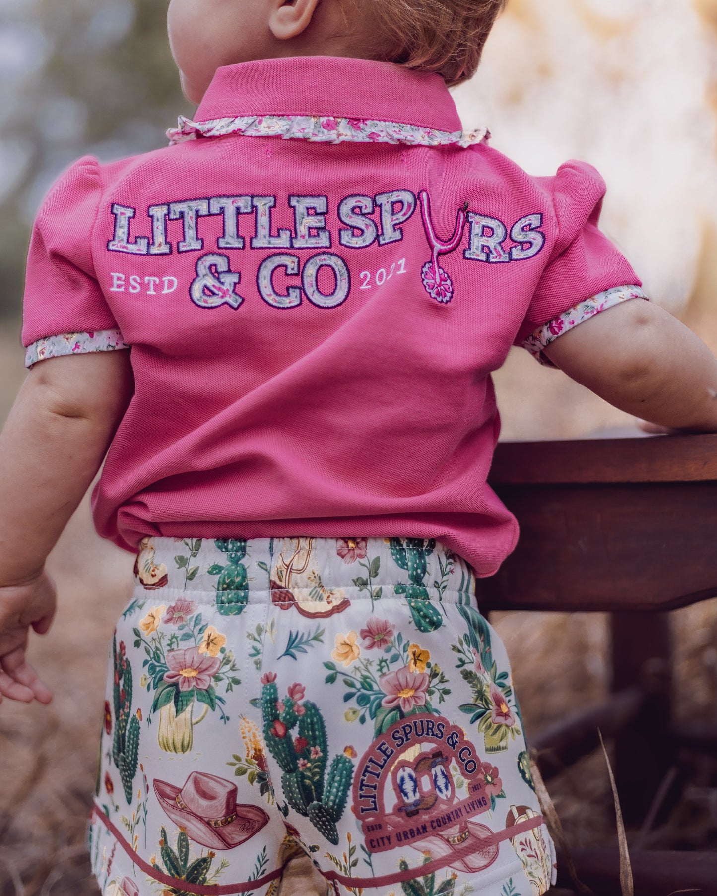 Kids Cactus N Boots Shorts