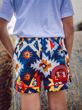 Aztec Cowhide Shorts - Kids & Teens
