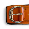 Anatomic Shoulder Relief Cinch with Removable Felt and Roller Buckles