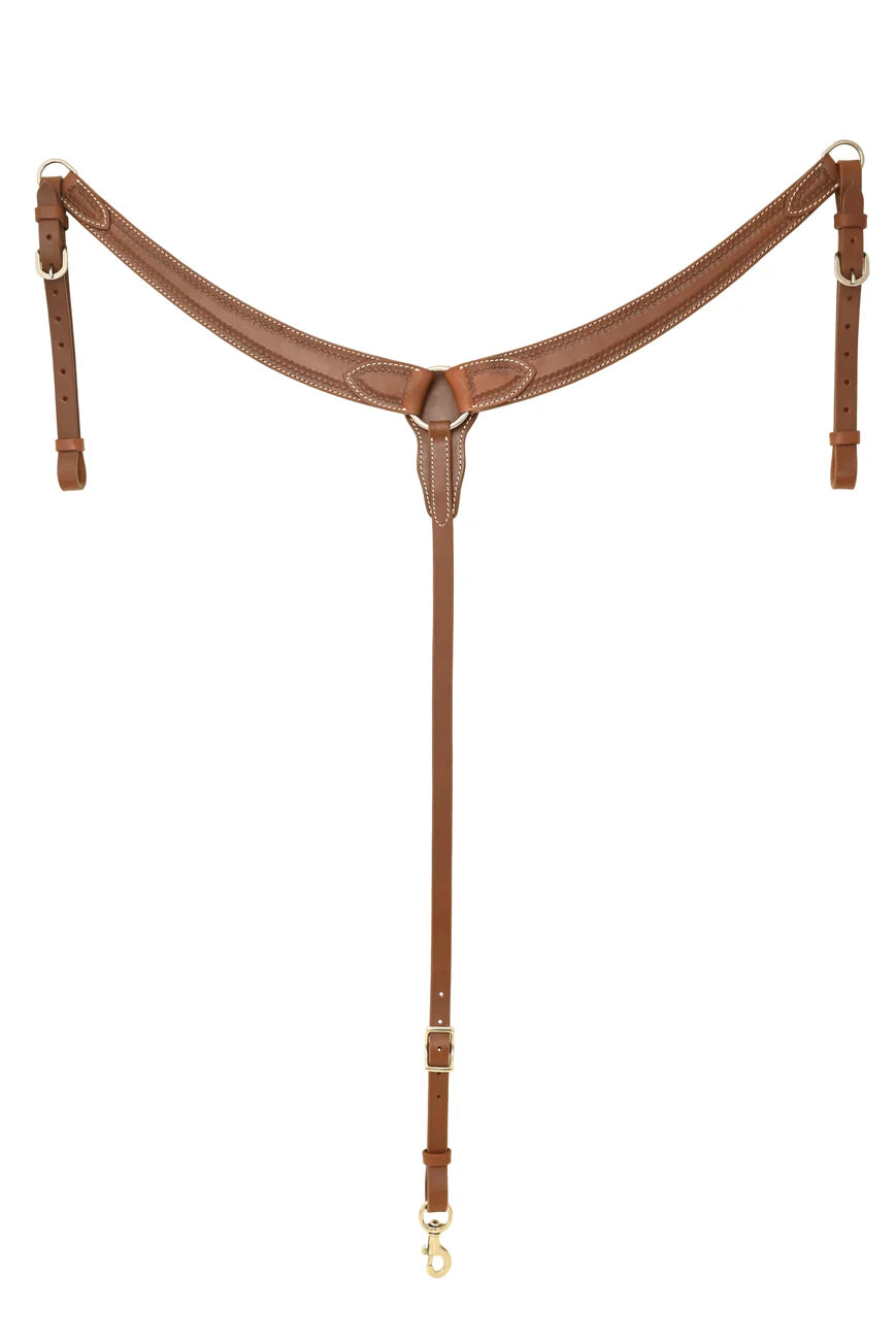 666 Rancher Stamped Breast Collar