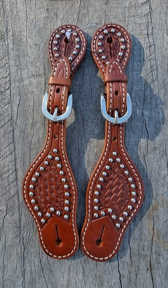Youth Spur Straps - Stamped