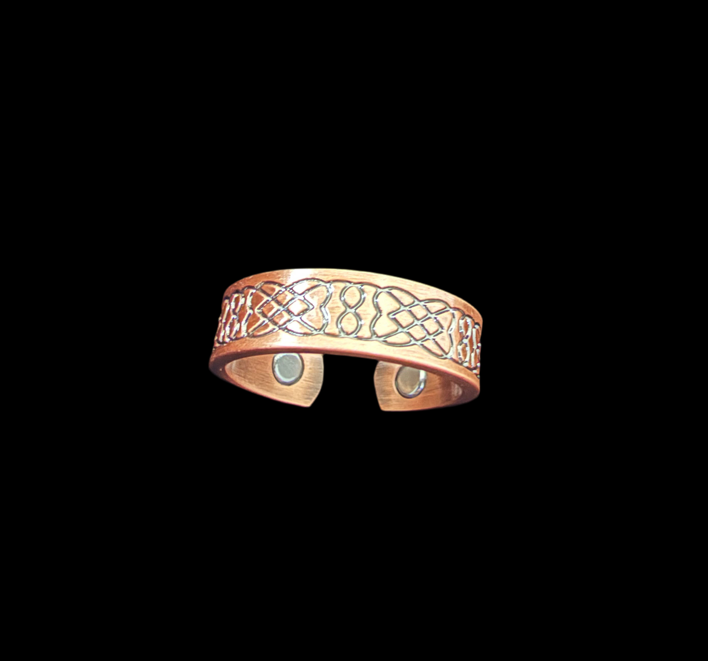 Copper Ring - Shield Knot