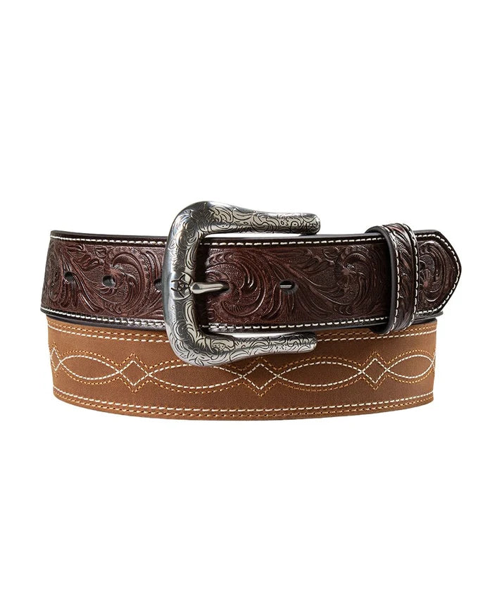 Ariat Men's Boot Stitch Brown Belt