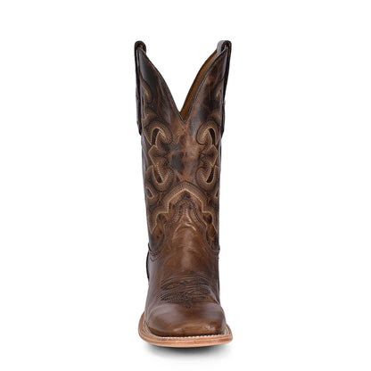Corral Men's Boot - Moka Embroidery Wide SQ Toe
