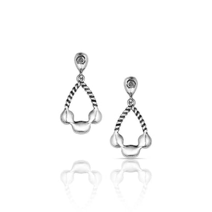 Montana Silversmiths Attitude Wander West Earrings