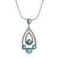 Montana Silversmiths Attitude Necklace - Wander West Turquoise