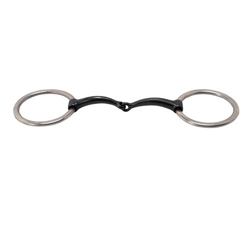 Sweet Mouth Loose Ring Snaffle Bit w/75mm Rings