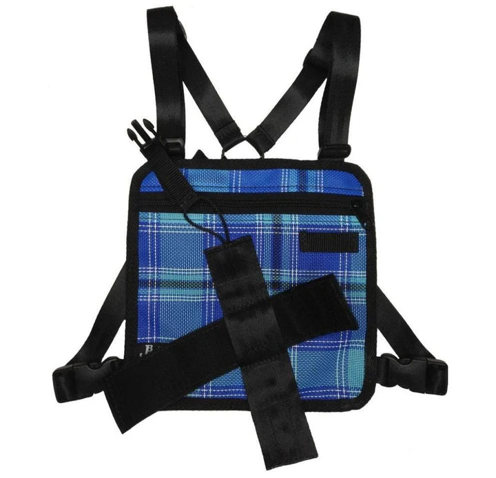 JB UHF Chest Harness - Adult Blue