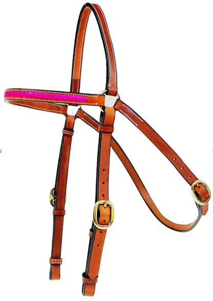 Cassidy Pink Bridle