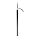 Showman Cattle Cane - Silver