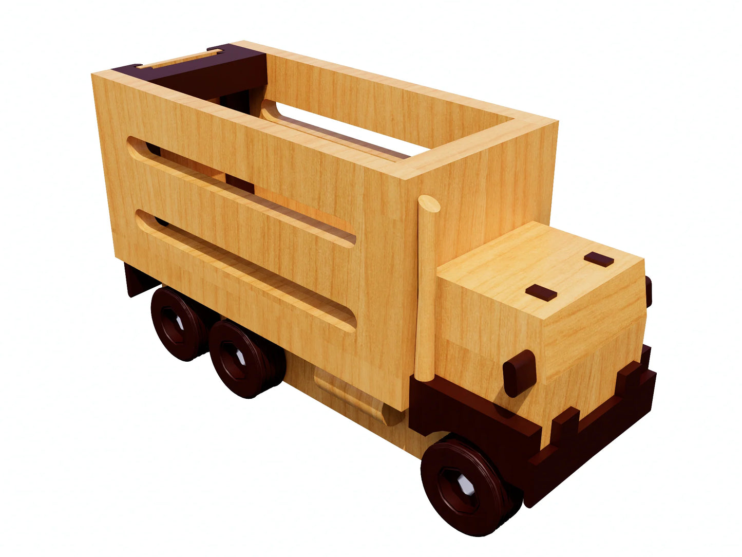 Handmade Wooden Toy Body Truck