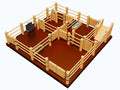 Wooden Toy Cattle Yards