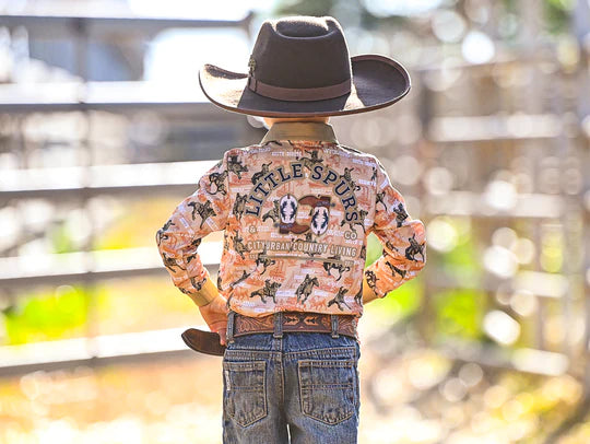 LS Sun Shirt - Boys - Rodeo