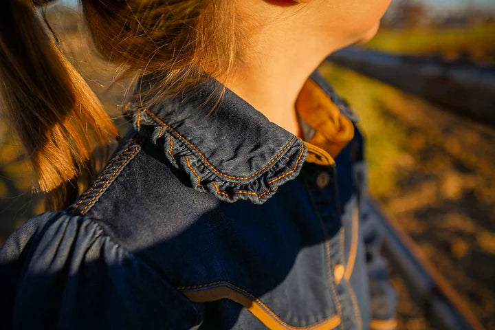 LS Long Sleeve Romper - Girls