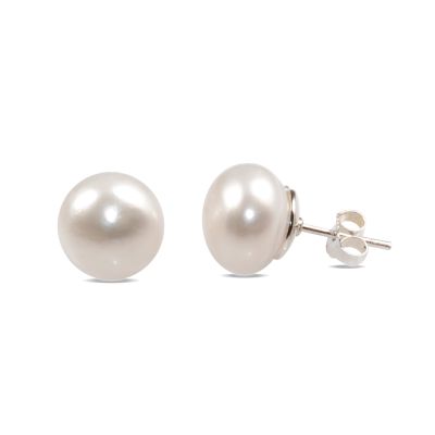 Mountain Creek Jewellery Earrings S/S 12mm Pearl Studs